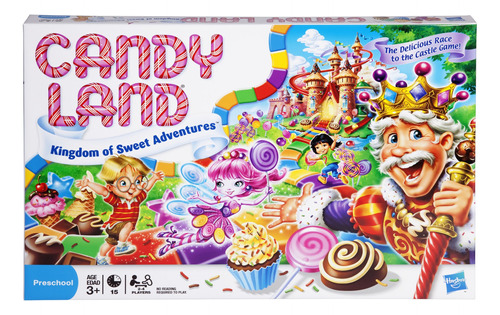 Juego De Mesa Hasbro Gaming Candy Land Kingdom Of Sweet Adve