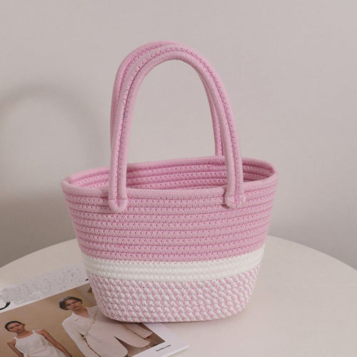 Bolso De Paja Beach Basket, Bolso De Paja, Bolso De Playa De