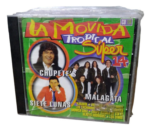 Cd La Movida Tropical Super 14 Nuevo Sellado El Tren 