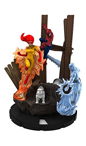 Figura Colección Spider-man Amigos Increíbles Heroclix.