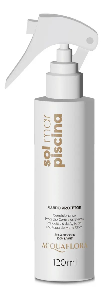 Fluido Protetor Piscina Sol E Mar 120ml Acquaflora