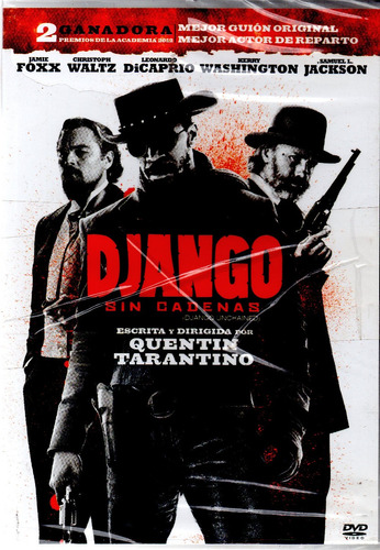 Django Sin Cadenas - Dvd Nuevo Original Cerrado - Mcbmi