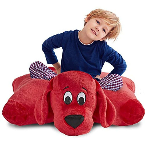 Clifford The Big Red Dog Jumboz - Almohada De Peluche