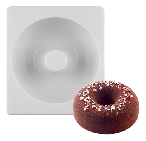 Molde De Silicona Blanca Para Hornear Rosquillas Con Forma H