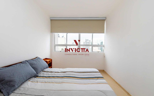 Imagem 21 de 30 de Apartamento Com 1 Dormitório À Venda Com 65.7m² Por R$ 230.000,00 No Bairro Centro - Curitiba / Pr - Aa 1736