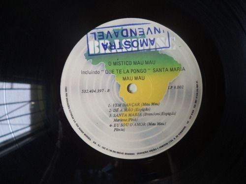 Lp O Místico Mau Mau