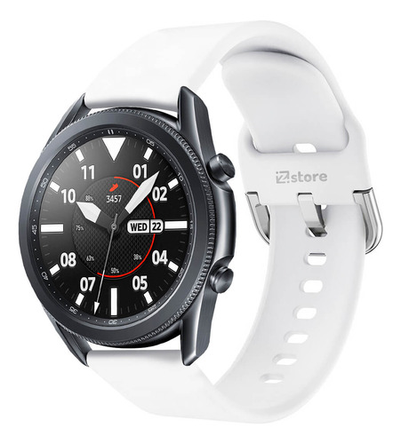 Correa Compatible Samsung Galaxy Watch 3 45mm Blanco