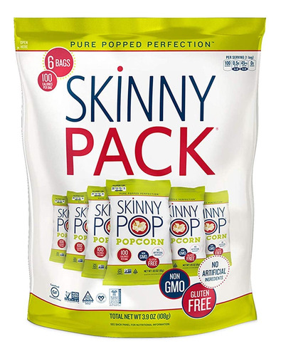 Skinnypop - Palomitas De Maiz Originales, Bolsas Individuale