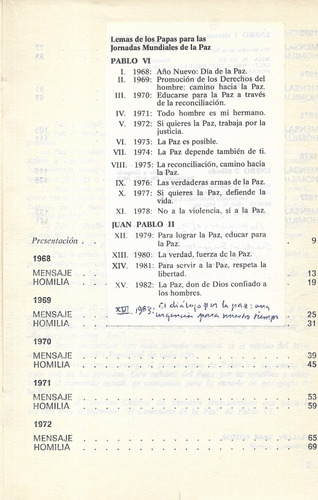 Pablo V I Peregrino De La Paz / I C H E H (Usado)