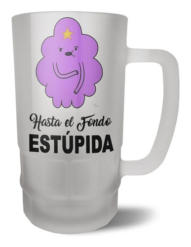 Tarro Cervecero Gde 650ml / 22oz - Hasta El Fondo Estupida