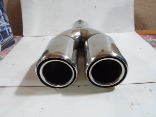 comprar Colas Cromadas Dobles Y Sencillas Para Tubo De Escape