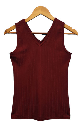 Musculosa Con Líneas Semitransparentes, Caloria