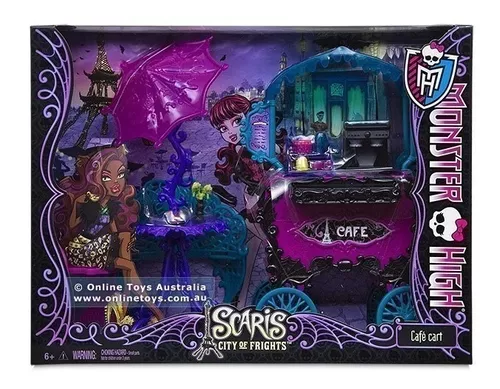 Set Monster High Cafeteria Scaris City Of Fright Mattel