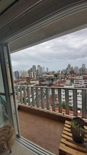 Imagem 4 de 19 de Apartamento Com 2 Dormitórios, 1 Suíte, Dependência Completa, À Venda, 111 M² Por R$ 497.000 - Embaré - Santos/sp - Ap2918