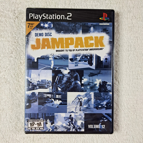 Jampack Volume 12 Lacrado Demo Disc Ps2 Faço 60 Playstation