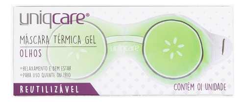 UniqMed máscara térmica gel relaxante pa os olhos