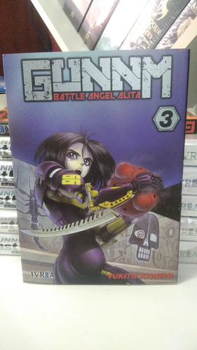 Gunnm Battle Angel Alita 03 - Ivrea España Nuevo