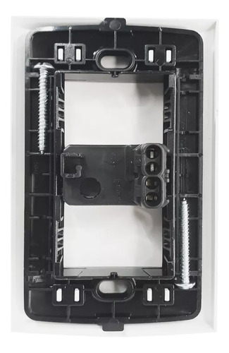 Placa Con Apagador Sencillo Economico Bticino Forza Blanco 10 A