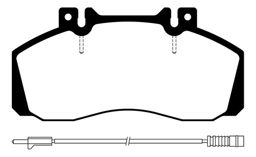 Pastillas De Freno Para Mercedes Benz 711 Camion 05/16