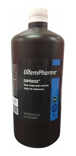 Agua Oxigenada Diperox Difem Pharma 1l