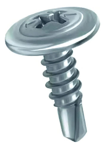 Tornillos T1 Mecha Autoperforantes 8x9x16 Tel X100u Barbieri