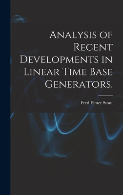 Libro Analysis Of Recent Developments In Linear Time Base...