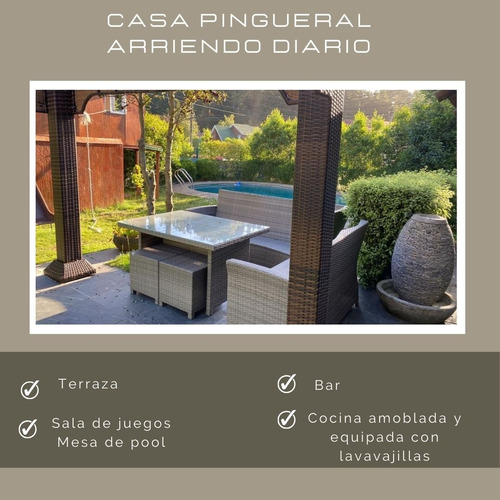 Casa Equipada Arriendo Diario Y Mensual En Pingueral Julio