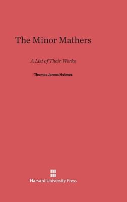 Libro The Minor Mathers - Holmes, Thomas James