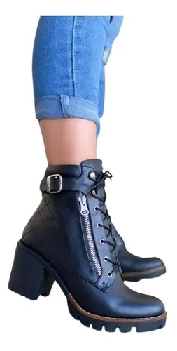 Botines mujer taco bajo sale