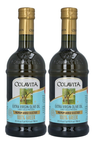 Imagen 1 de 8 de Aceite De Oliva Virgen Extra Griego Colavita, 25.5 Onzas