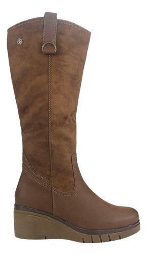 Botin Chalada Mujer Wedgenew-3 Café Casual