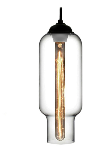 Imagen 1 de 1 de Lámpara Colgante De Cristal Don Led