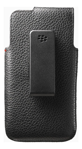 Hólata De Cuero De Blackberry Oem Para Blackberry Z10 - Negr