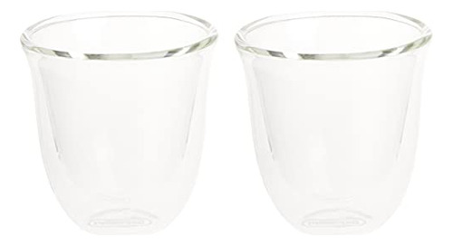 Juego De 2 Vasos De Espresso De'longhi Delonghi De Doble Par