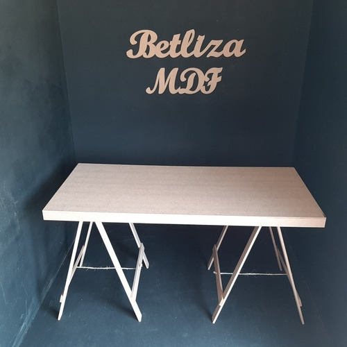 Mesa Provençal Cavalete Festa 1,50x68x80alt Decoração Mdfcru