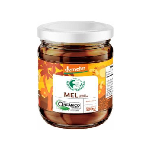 Kit 6x: Mel Malva Preta Biodinâmico Fazenda Tamanduá 300g