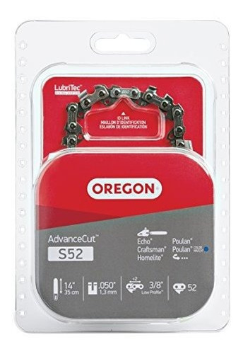 Oregon Cutting Systems S52 Cadena Para Sierra. 91vg Bajo Per