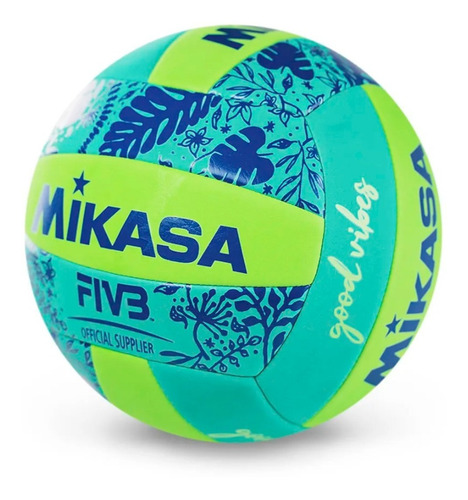 Bola De Volei Good Vibes Mikasa Oficial Verde