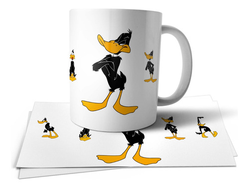 Pato Lucas Daffy Duck Looney Tunes Taza Tu Propio Estilo