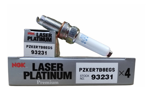 Bujias Seat Toledo 1.2t 15-17 Ngk Laser Platinum Pzker7b8egs