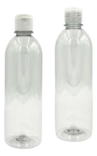 Envases Plasticos Botella Boston 500 Ml Tapa Flip Top X 50