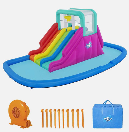 Inflable Parque Acuático H2ogo Triple Splash