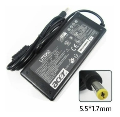 Cargador Para Laptop Acer 19v 4.74a 5.5*1.7 Black 90w