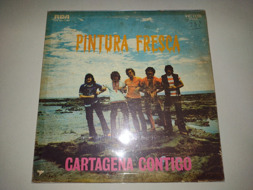 Lp Pintura Fresca Cartagena Contigo Balada Rock