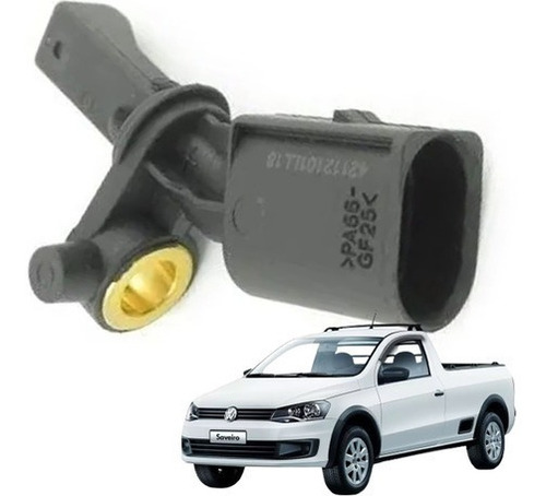 Imagem 2 de 10 de Sensor Abs Traseiro Esquerdo Up! 1.0 3cc 2013 2014 2015 2016
