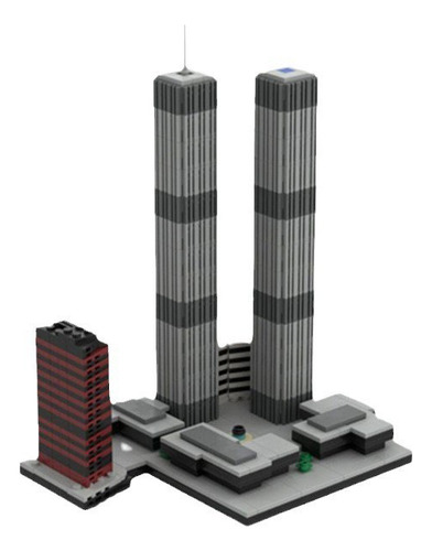 Minibloques De Construcción Del World Trade Center, 982 Piez
