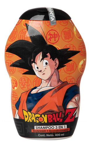  Shampoo Blumen Dragon Ball Z 3 En 1 Niño 400ml