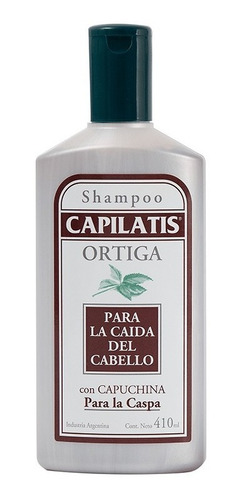 Shampoo Capilatis Ortiga Caspa Con Capuchina 410 Ml - Local