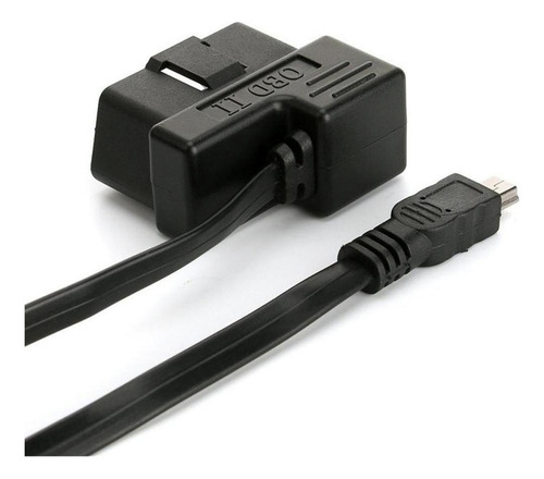 Obd 2 Cable De Conexión 16 Pin A Mini Usb Para Hud Pantalla