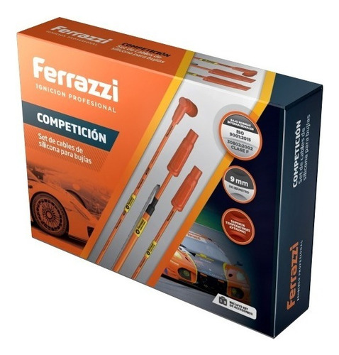 Cables Bujías Ferrazzi 9mm Fiat 125 1.8 73-78